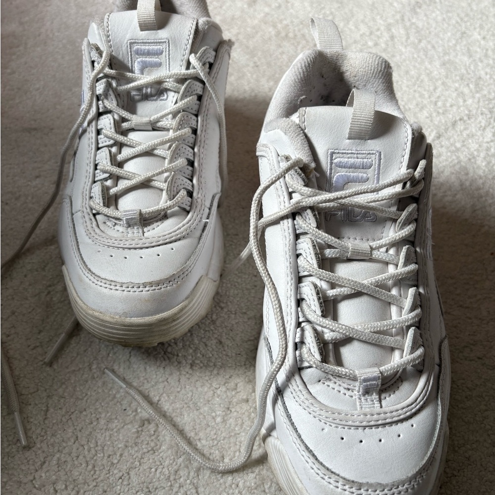 ✨3 for $25✨ Fila Classic White Platform Sneakers